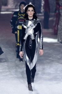 Model on the catwalk
Philipp Plein show, Runway, Fall Winter 2018, New York Fashion Week, USA - 10 Feb 2018