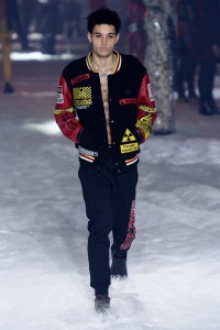 Model on the catwalkPhilipp Plein show, Runway, Fall Winter 2018, New York Fashion Week, USA - 10 Feb 2018