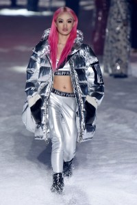 Model on the catwalkPhilipp Plein show, Runway, Fall Winter 2018, New York Fashion Week, USA - 10 Feb 2018