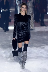 Model on the catwalkPhilipp Plein show, Runway, Fall Winter 2018, New York Fashion Week, USA - 10 Feb 2018