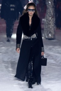 Model on the catwalk
Philipp Plein show, Runway, Fall Winter 2018, New York Fashion Week, USA - 10 Feb 2018