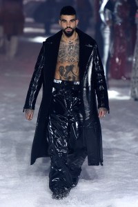 Model on the catwalk
Philipp Plein show, Runway, Fall Winter 2018, New York Fashion Week, USA - 10 Feb 2018