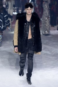 Model on the catwalkPhilipp Plein show, Runway, Fall Winter 2018, New York Fashion Week, USA - 10 Feb 2018