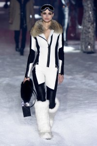 Model on the catwalkPhilipp Plein show, Runway, Fall Winter 2018, New York Fashion Week, USA - 10 Feb 2018