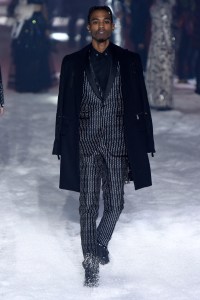 Model on the catwalk
Philipp Plein show, Runway, Fall Winter 2018, New York Fashion Week, USA - 10 Feb 2018