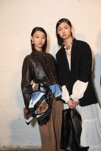 Backstage at 3.1 Phillip Lim RTW Fall 2018
