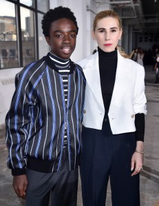 Caleb McLaughlin and Zosia Mamet