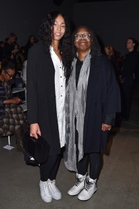 Whoopi Goldberg and Granddaughter Jerzey Dean
Prabal Gurung show, Front Row, Fall Winter 2018, New York Fashion Week, USA - 11 Feb 2018