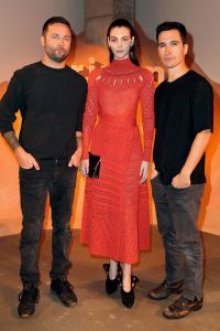 Jack McCollough, Vittoria Ceretti and Lazaro Hernandez