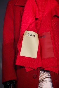 Detail of Raf Simons Men's Fall 2018