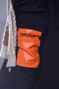 Detail of Raf Simons Men's Fall 2018