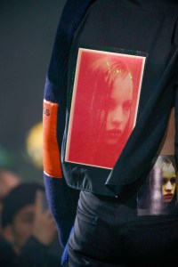 Detail of Raf Simons Men's Fall 2018