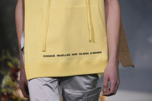 Detail of Raf Simons Men's Fall 2018