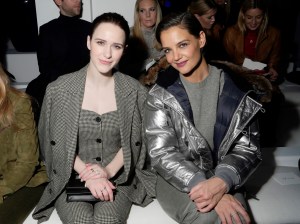 Rachel Brosnahan and Katie Holmes