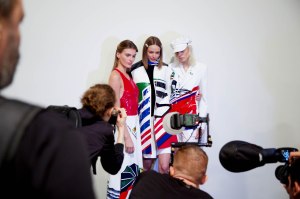 Backstage at Ralph Lauren RTW Fall 2018