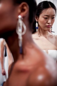 Backstage at Ralph Lauren RTW Fall 2018