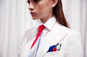 Backstage at Ralph Lauren RTW Fall 2018