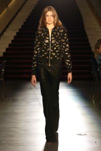 Model on the catwalk Rachel Zoe Fall 2018 Collection Presentation, Runway, Los Angeles, USA - 05 Feb 2018