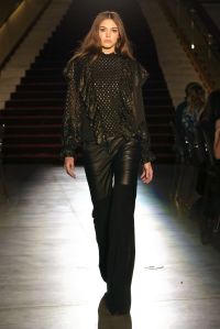 Model on the catwalk Rachel Zoe Fall 2018 Collection Presentation, Runway, Los Angeles, USA - 05 Feb 2018