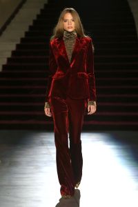 Model on the catwalk Rachel Zoe Fall 2018 Collection Presentation, Runway, Los Angeles, USA - 05 Feb 2018