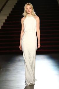 Model on the catwalk Rachel Zoe Fall 2018 Collection Presentation, Runway, Los Angeles, USA - 05 Feb 2018