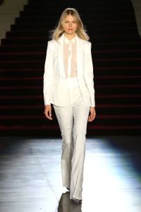 Model on the catwalk Rachel Zoe Fall 2018 Collection Presentation, Runway, Los Angeles, USA - 05 Feb 2018