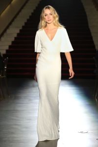 Model on the catwalk Rachel Zoe Fall 2018 Collection Presentation, Runway, Los Angeles, USA - 05 Feb 2018