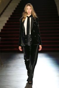 Model on the catwalk Rachel Zoe Fall 2018 Collection Presentation, Runway, Los Angeles, USA - 05 Feb 2018