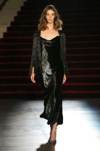 Model on the catwalk Rachel Zoe Fall 2018 Collection Presentation, Runway, Los Angeles, USA - 05 Feb 2018