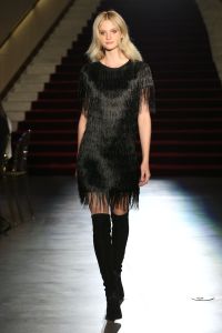 Model on the catwalk Rachel Zoe Fall 2018 Collection Presentation, Runway, Los Angeles, USA - 05 Feb 2018