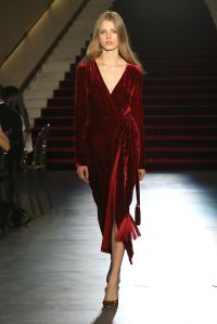Model on the catwalk Rachel Zoe Fall 2018 Collection Presentation, Runway, Los Angeles, USA - 05 Feb 2018