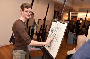 Damian LoebNew York Academy Of Art Intimate Drawing Party, New York, USA - 06 Feb 2018