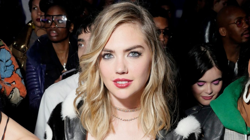 Kate Upton in the front rowPhilipp Plein show, Front Row, Fall Winter 2018, New York Fashion Week, USA - 10 Feb 2018