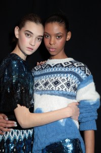 Backstage at Prabal Gurung RTW Fall 2018