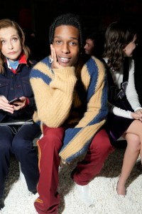 Asap Rocky in the front rowCalvin Klein show, Front Row, Fall Winter 2018, New York Fashion Week, USA - 13 Feb 2018