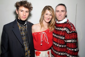 Laura Dern and Ellery Harper and Raf Simons in the front rowCalvin Klein show, Backstage, Fall Winter 2018, New York Fashion Week, USA - 13 Feb 2018