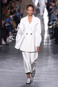 Model on the catwalkRejina Pyo show, Runway, Fall Winter 2018, London Fashion Week, UK - 18 Feb 2018