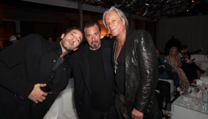 Adrien Brody, Al Pacino and Mickey RourkeMr Chow 50th Anniversary celebration, Inside, Los Angeles, USA - 16 Feb 2018