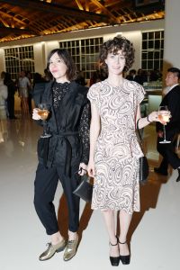 Carrie Brownstein, Miranda July Mr Chow 50th Anniversary celebration, Inside, Los Angeles, USA - 16 Feb 2018