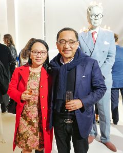 Celia Chou, Silas Chou Mr Chow 50th Anniversary celebration, Inside, Los Angeles, USA - 16 Feb 2018