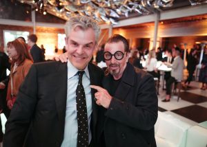 Danny Huston, Al Pacino Mr Chow 50th Anniversary celebration, Inside, Los Angeles, USA - 16 Feb 2018