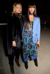 Kate Moss and Naomi Campbell