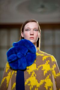 A model presents a creation by DelPozo during the London Fashion Week, in London, Britain, 18 February 2018. The presentation of the Women's Fall-Winter 2018/2019 collections runs from 15 to 20 February.DelPozo - Runway - London Fashion Week FW 18/19, United Kingdom - 18 Feb 2018