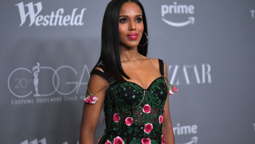 Kerry Washington 20th Annual Costume Designers Guild Awards, Arrivals, Los Angeles, USA - 20 Feb 2018
