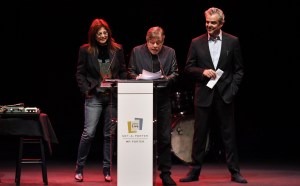 Catherine Keener, Mark Hamill and Danny HustonLetters Live event, Show, Los Angeles, USA - 26 Feb 2018