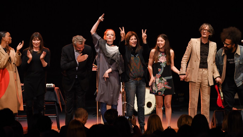Aisha Tyler, Anjelica Huston, Danny Huston, Shirley Manson, Catherine Keener, Nikki Suzuki, Jarvis Cocker and Reggie WattsLetters Live event, Show, Los Angeles, USA - 26 Feb 2018