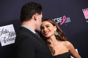 Joe Manganiello and Sofia Vergara The Women's Cancer Research Fund hosts an Unforgettable Evening, Arrivals, Los Angeles, USA - 27 Feb 2018