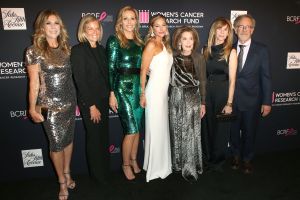 Rita Wilson, Kelly Chapman Meyer, Jamie Tisch, Quinn Ezralow, Marion Laurie, Kate Capshaw and Steven SpielbergThe Women's Cancer Research Fund hosts an Unforgettable Evening, Arrivals, Los Angeles, USA - 27 Feb 2018