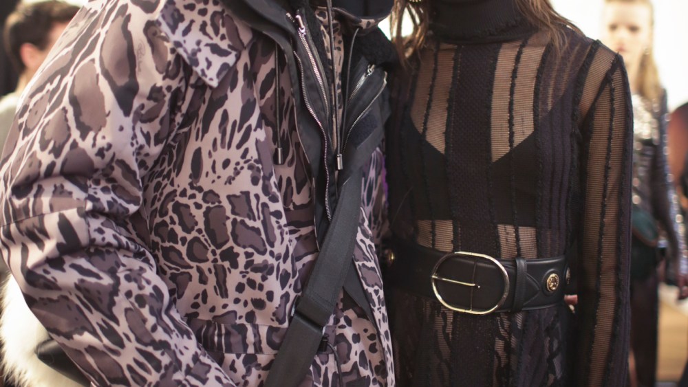 Backstage at Roberto Cavalli RTW Fall 2018