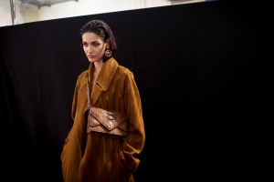 Backstage at Roberto Cavalli RTW Fall 2018